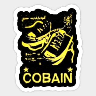 KURT COBAIN MERCH VTG Sticker